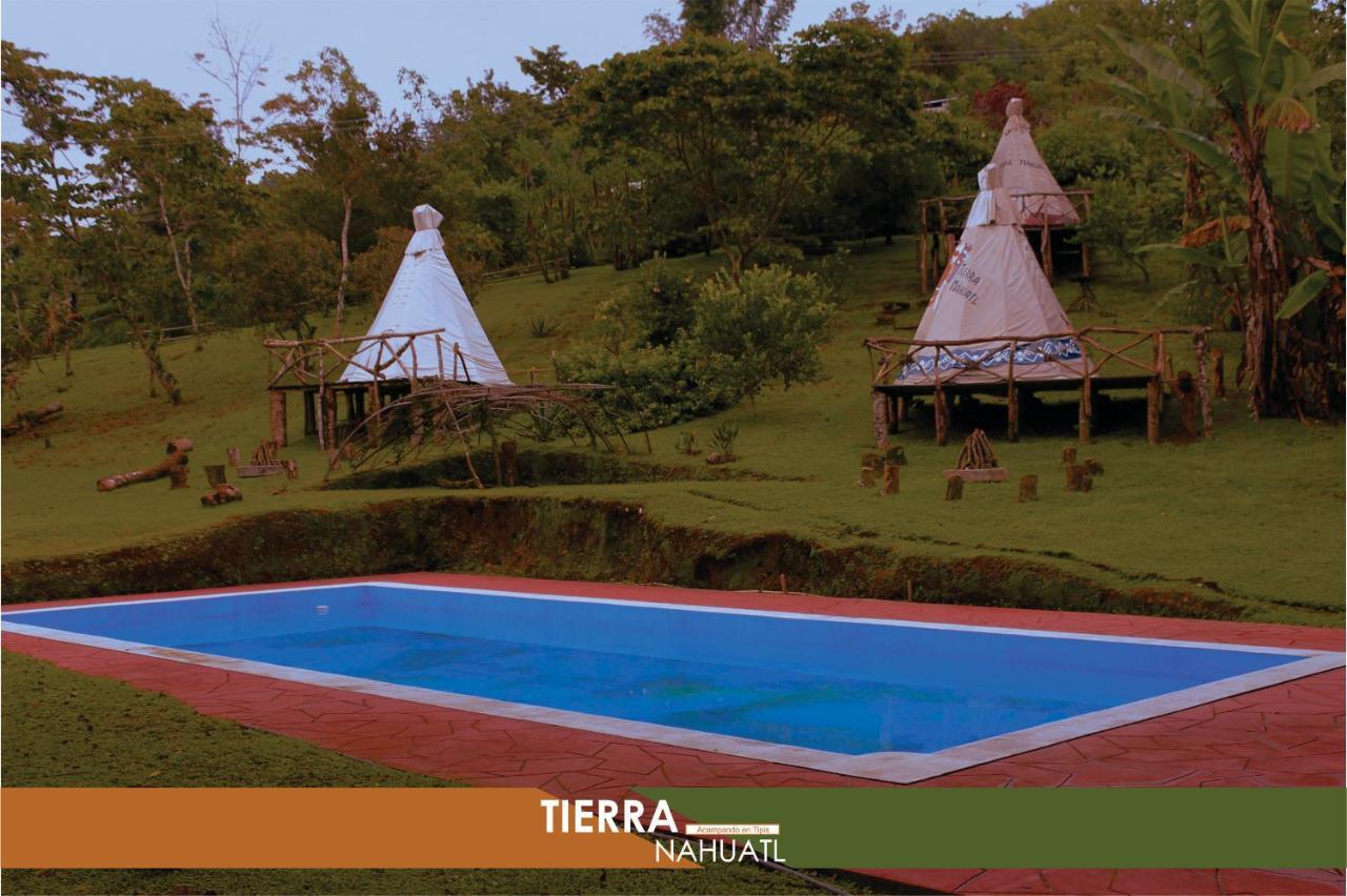 Hotel Tierra Náhuatl Cuetzalán del Progreso Exterior foto